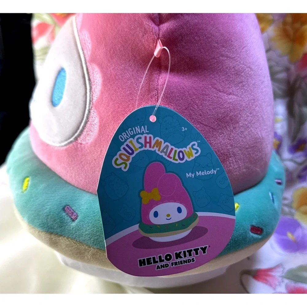 NWT Squishmallows My Melody 6.5